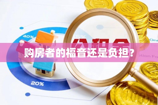 湟中购房者的福音还是负担？