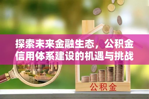 湟中探索未来金融生态，公积金信用体系建设的机遇与挑战