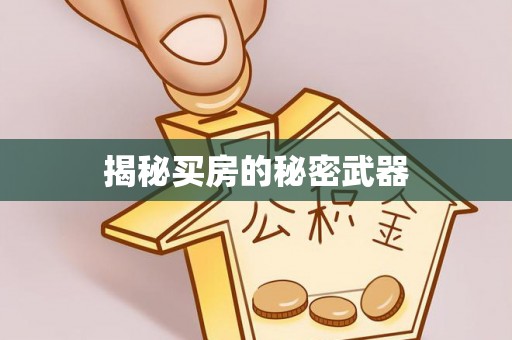 湟中揭秘买房的秘密武器