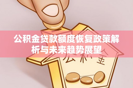 湟中公积金贷款额度恢复政策解析与未来趋势展望