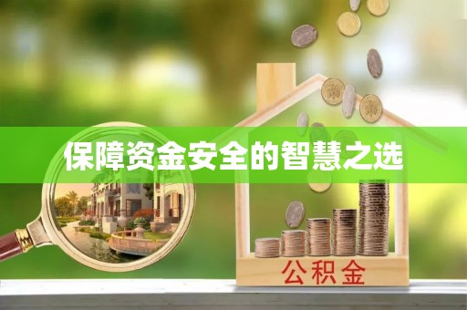 湟中保障资金安全的智慧之选