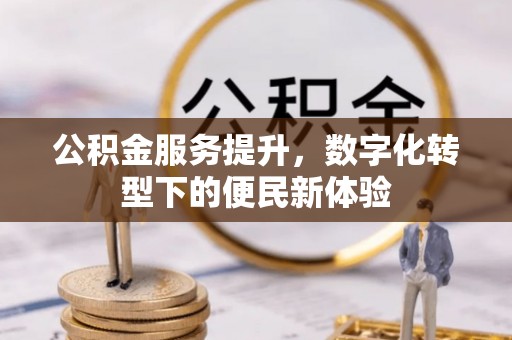 湟中公积金服务提升，数字化转型下的便民新体验