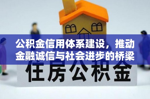 湟中公积金信用体系建设，推动金融诚信与社会进步的桥梁