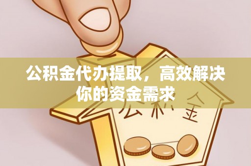 湟中公积金代办提取，高效解决你的资金需求