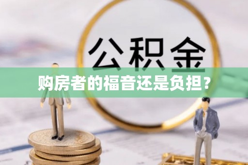 湟中购房者的福音还是负担？