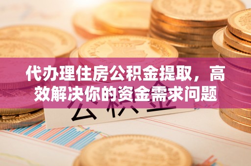 湟中代办理住房公积金提取，高效解决你的资金需求问题