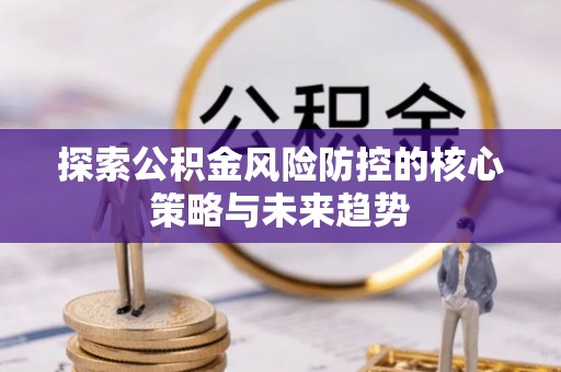 湟中探索公积金风险防控的核心策略与未来趋势