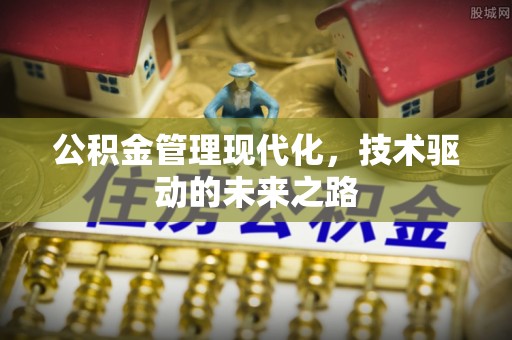 湟中公积金管理现代化，技术驱动的未来之路